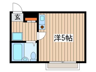 ＫＳＧマリ－ン三ツ堀Ⅲの物件間取画像